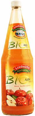 Lindauer BIO-Apfel natutrüb 6 x 1 Liter (Glas)